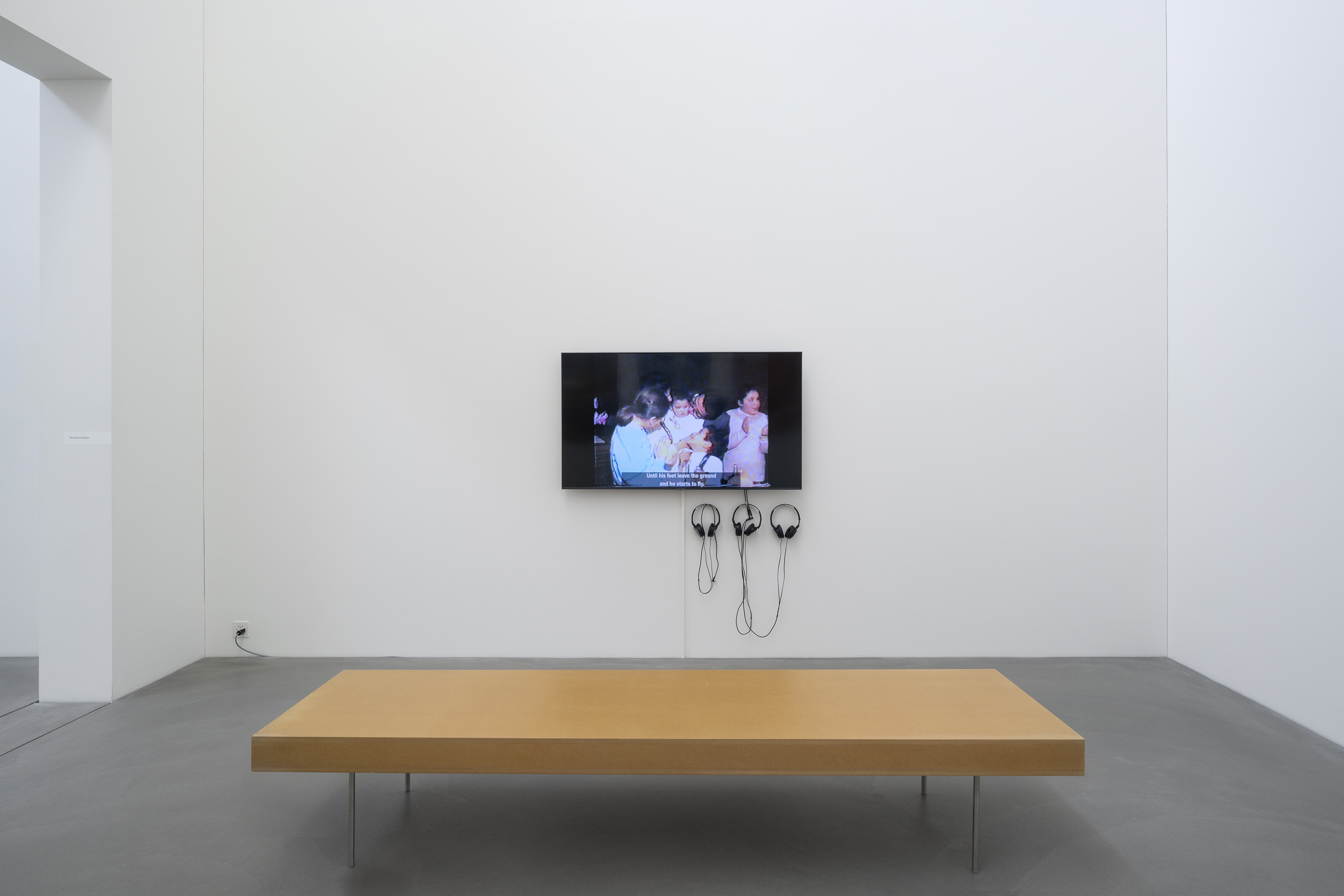 Mohamed Al-Bakeri, Plattform24, exhibition view, Kunstmuseum Appenzell, 2024. Photo: Claude Barrault.