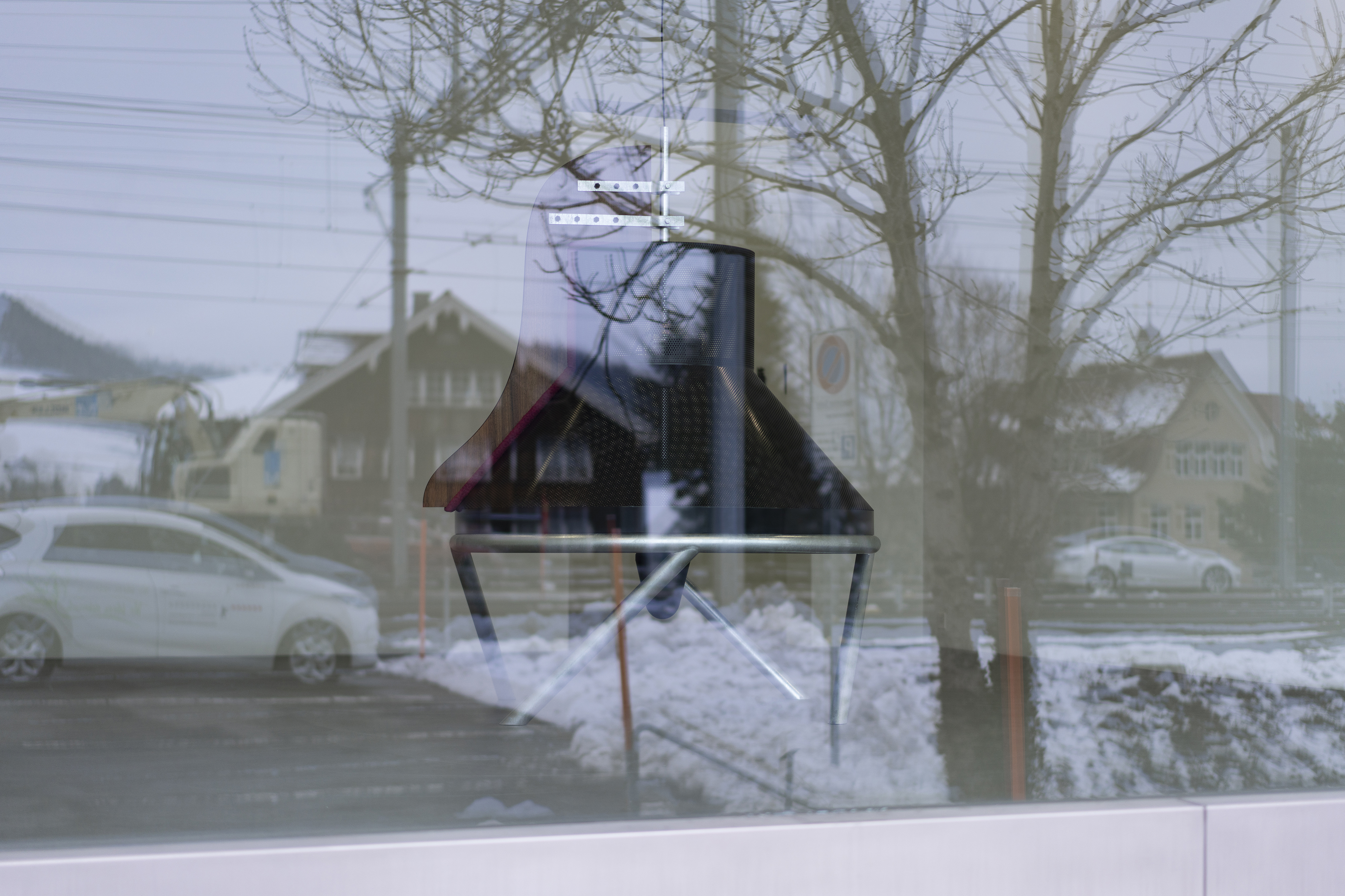 Schahed Javanbakhsh, Plattform24, exhibition view, Kunstmuseum Appenzell, 2024. Photo: Claude Barrault.