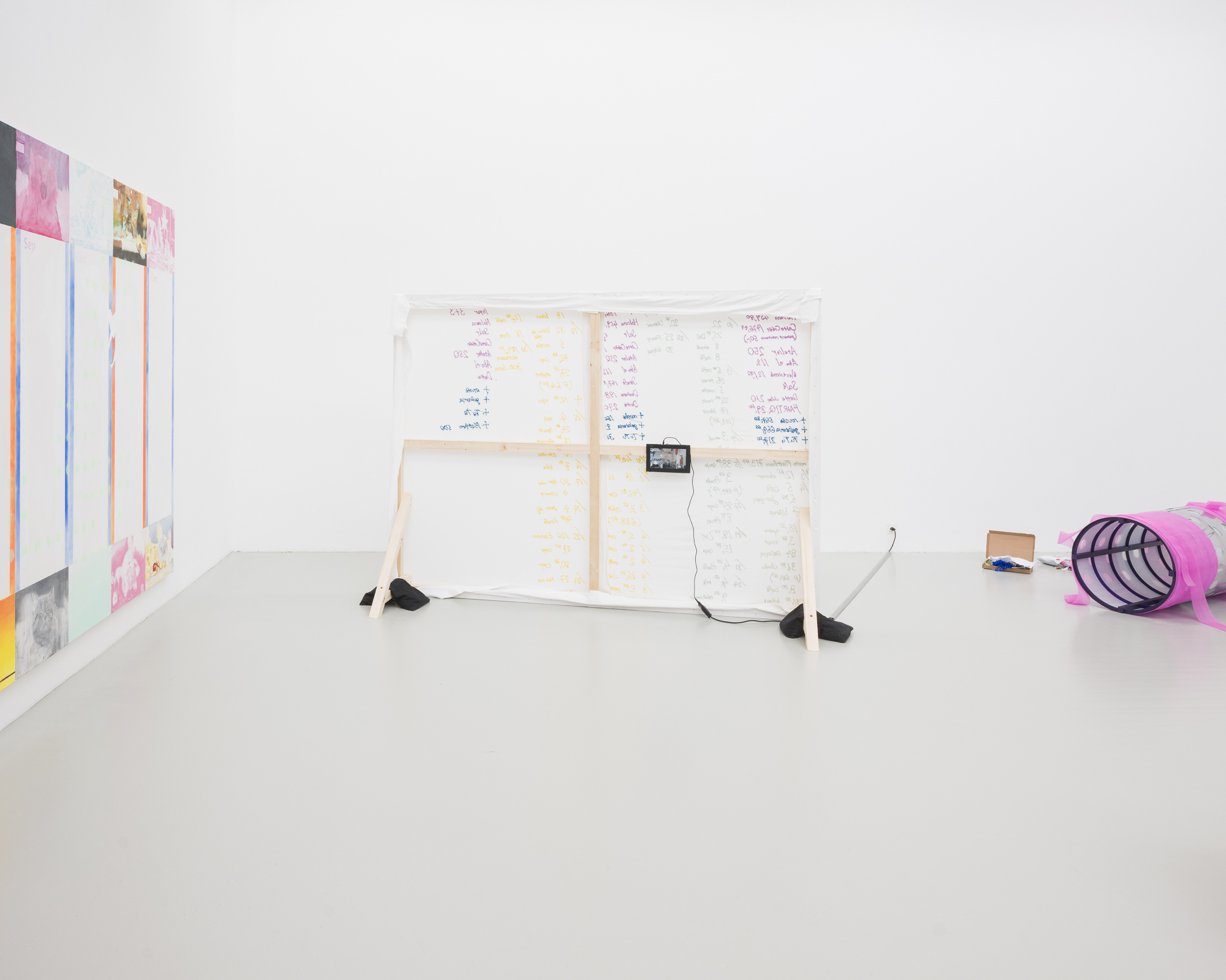 Plattform25, Exhibition view, Centre d’art Neuchâtel, 2025. Photo: Sébastien Verdon.