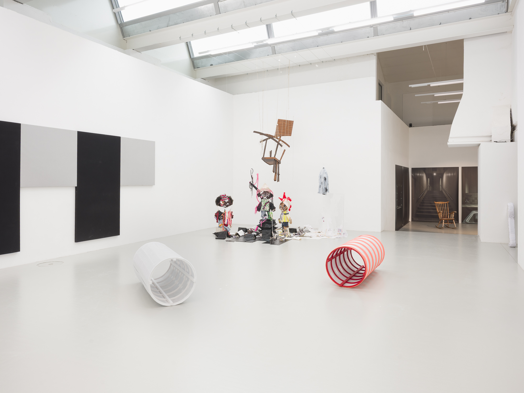 Plattform25, Exhibition view, Centre d’art Neuchâtel, 2025. Photo: Sébastien Verdon.