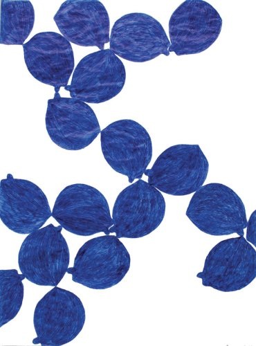 Aus der Serie «An und für mich», Kugelschreiber auf
Seidenpapier, 2011