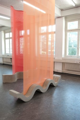 Isadora, Beton und Seide (Zusammenarbeit mit Andreas Selg), 2012