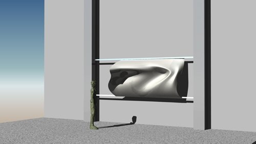 Camille Besson et Vianney Fivel, esquisse 3d pour Plattform 15, 2015