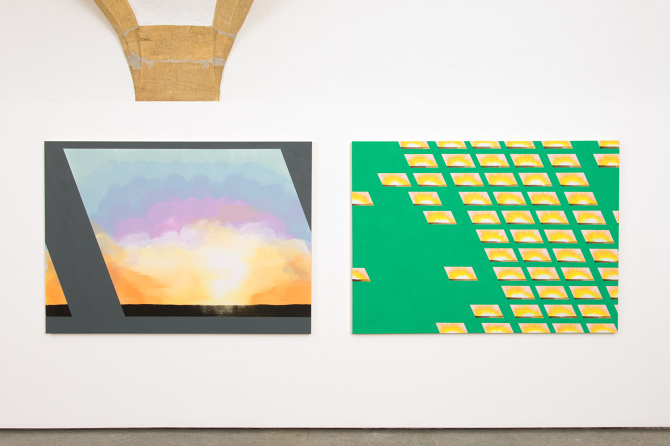 The present moment (Sunset), Ausstellungsansicht / vue de l'exposition Plattform19, 2019
© Nico Müller_P19