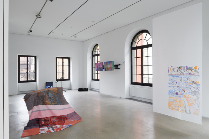 Steam Bath (écran total), Plattform23 at Espace Arlaud Lausanne, 2023