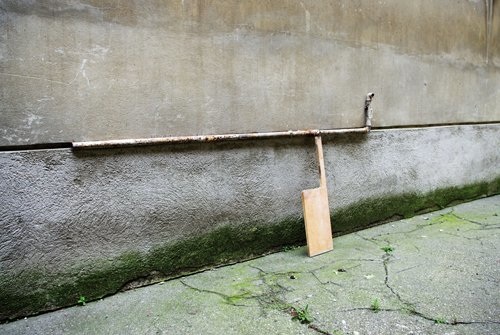 Ohne Titel, Holz und Metall, 2011