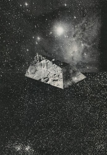 Unmögliche Figur Nr.3, Collage, 21x29.7cm, 2012