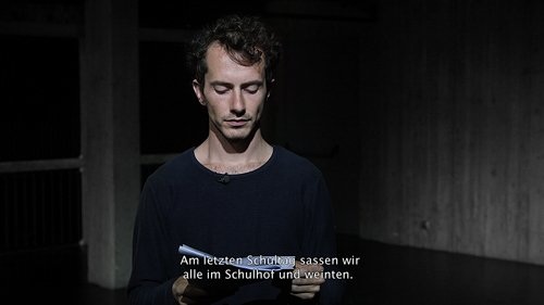 Lena Maria Thüring, Kreide fressen, Videostill, 2013