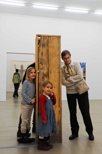 Türmen, Holzklangquader, Internet, Aargauer
Kunsthaus, 2012