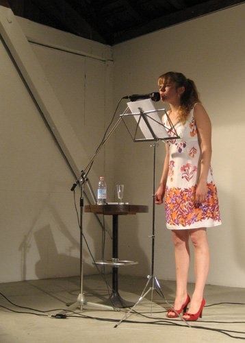 La courchette dans le ciel, Performance, Act07,
Dublex Genève, 2007