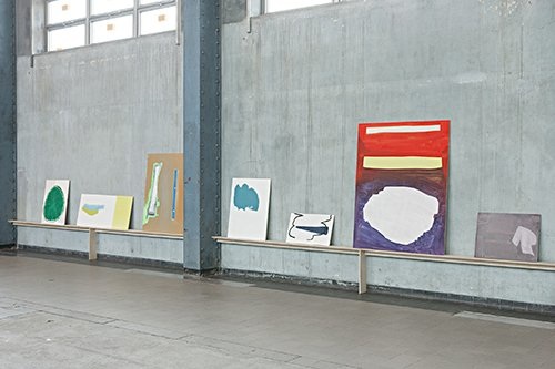 Plattform13, Matthias Huber, Ohne Titel, Acryl & Öl auf Holz, 2013