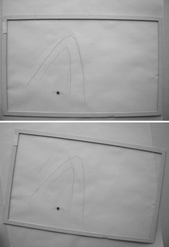 La baleine, Dessins sur calques, attache parisienne, 2010