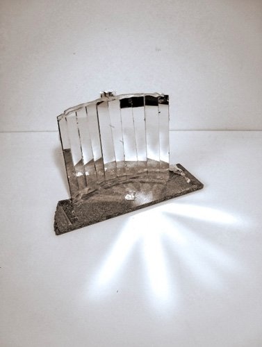 Center, Mixed media, 37 × 27 × 15 cm, 2009