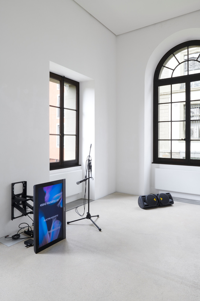 A Media Dummy: Air, Earth, Fire, and Water, Plattform23 at Espace Arlaud Lausanne, 2023