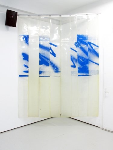 Sérigraphie sur bâches plastiques, HEAD – Genève, 2012