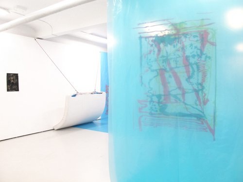 Sérigraphie sur bâches plastiques, HEAD – Genève, 2012