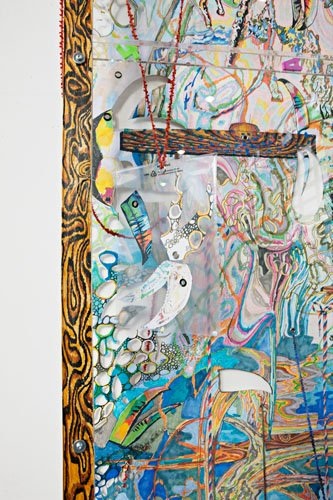 Ohne Titel, Zusammenarbeit mit Cédric Eisenring, Diverse Materialien, 2011